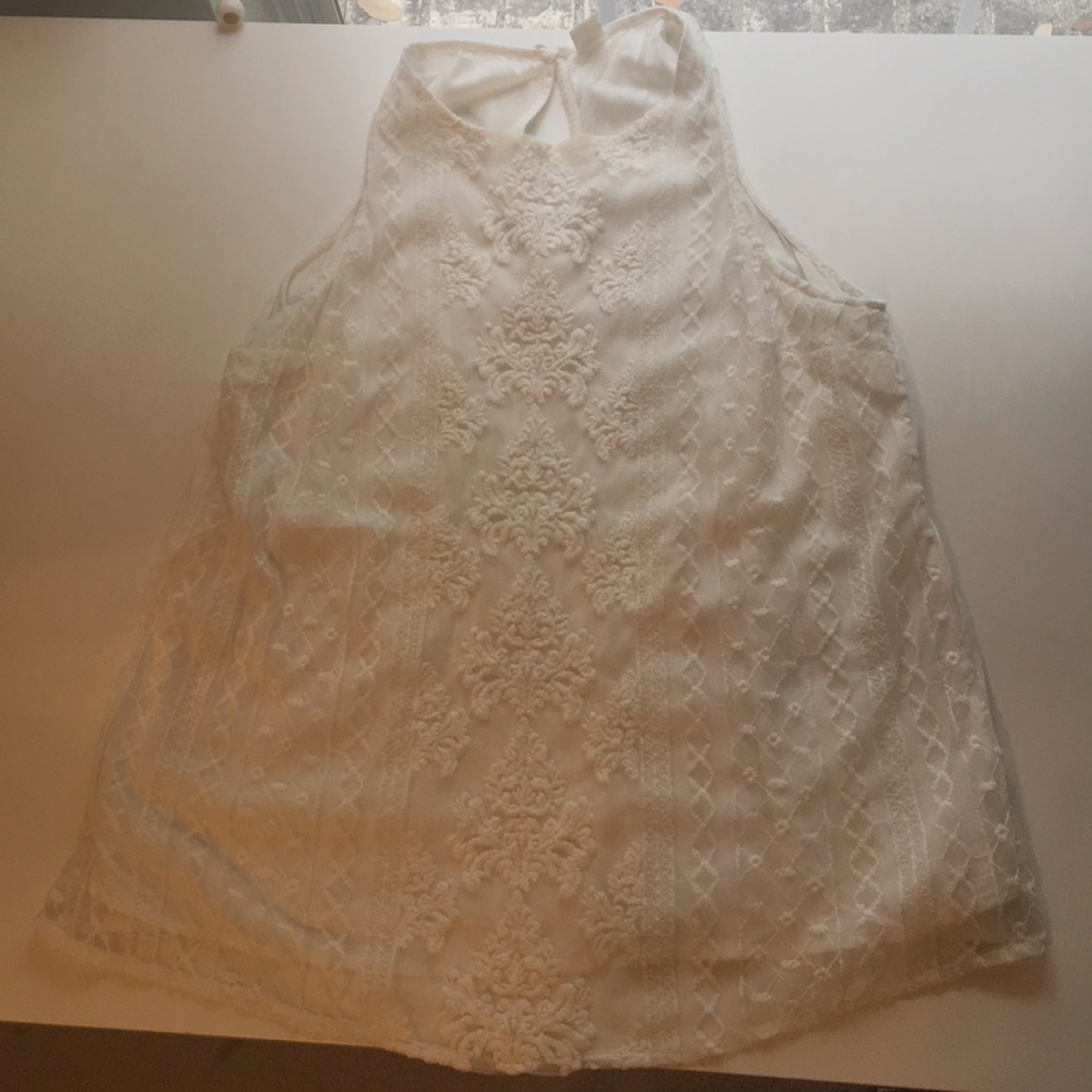 Old Navy off white blouse